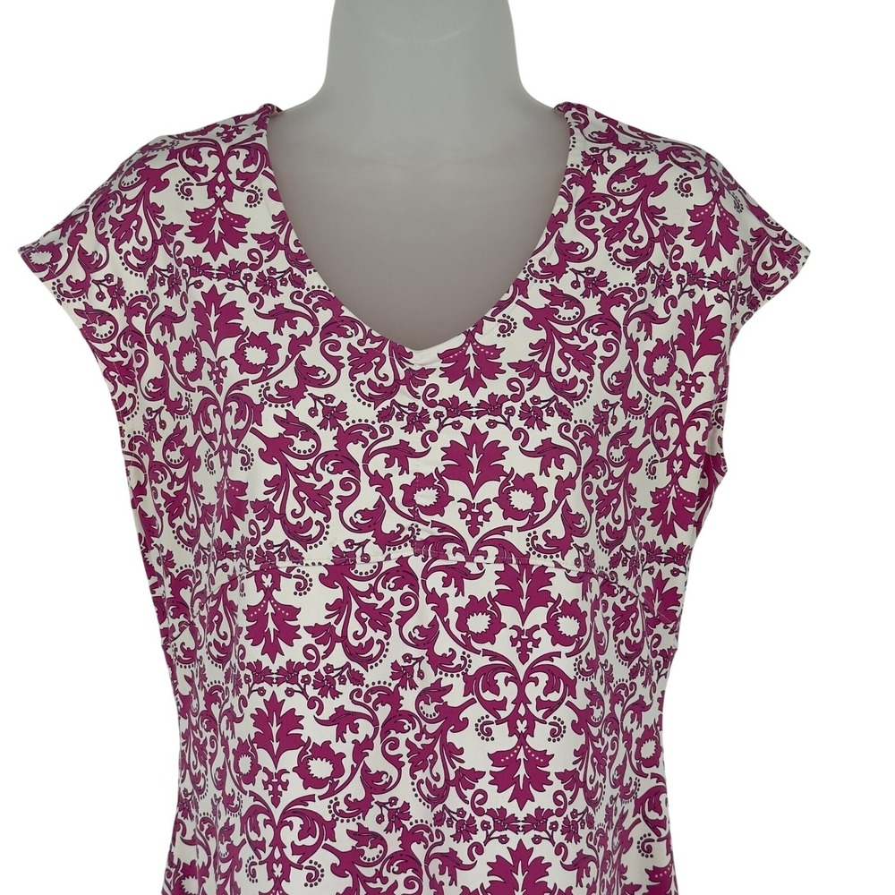 Title Nine Daring Diamalete Dress M Pink - Picture 2 of 6